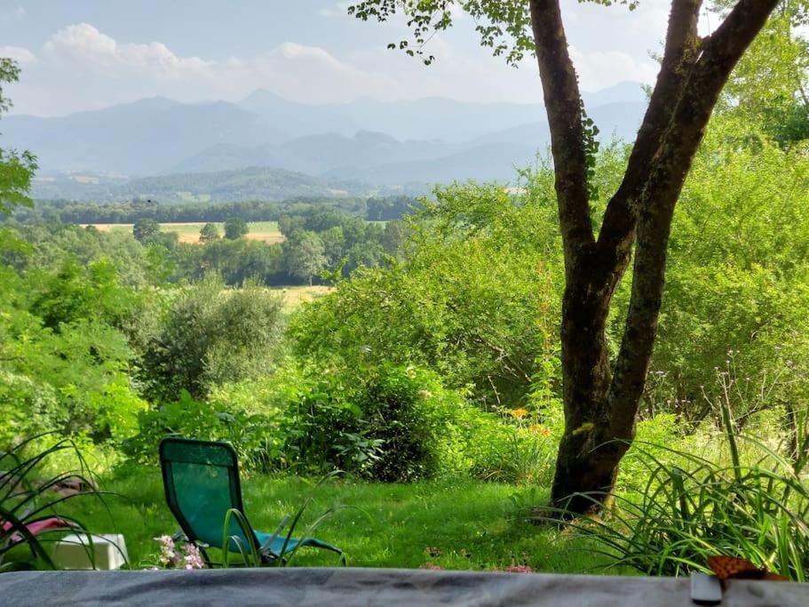 Cabane Dans Les Bois Avec Vue Sur Les Pyrenees Saint-Laurent-de-Neste Exterior photo